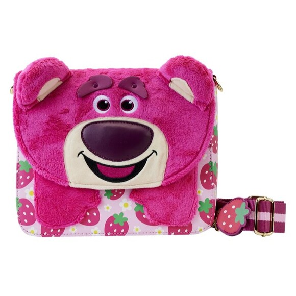 Disney Loungefly Toy Story Lotso Plush Strap Crossbody Bag Scented